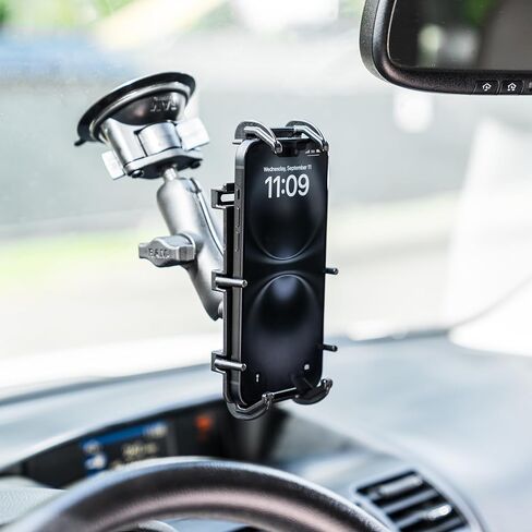 RAM MOUNTS Quick-Grip XL Phone Mount with Twist-Lock Suction Cup in Kuwait