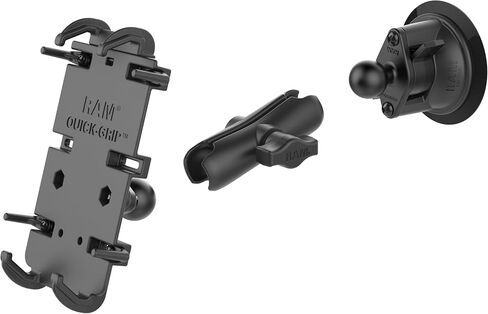 RAM MOUNTS Quick-Grip XL Phone Mount with Twist-Lock Suction Cup in Kuwait