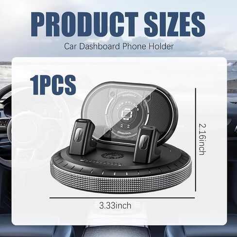 360 Degree Rotation Car Dashboard Phone Mount in Kuwait