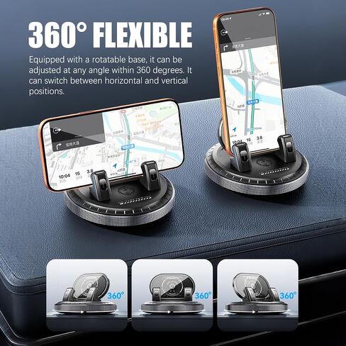 360 Degree Rotation Car Dashboard Phone Mount in Kuwait