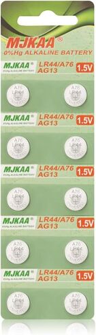 AG13 1.5V Alkaline Button Cell Batteries (10-Pack) in Kuwait