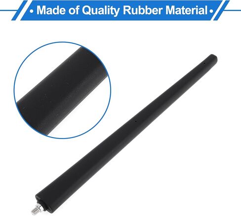 Car Signal Antenna, AM/FM Signal Roof Aerial for Fiat 500 2012+ Offroad Rubber Material Black in Kuwait