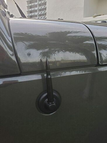Car Antenna Made for Jeep Wrangler 1987-2006 – 4.25 Inch Antenna Mast - Stubby Car Antenna Replacement – Improves AM FM Reception in Kuwait