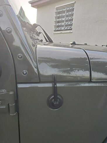 Car Antenna Made for Jeep Wrangler 1987-2006 – 4.25 Inch Antenna Mast - Stubby Car Antenna Replacement – Improves AM FM Reception in Kuwait