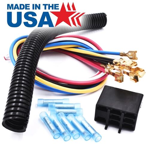 HD Switch Wire Harness Repair Kit for Dixie Chopper PTO Switch 500016 Classic Iron Eagle Magnum Silver Eagle Xcaliber in Kuwait