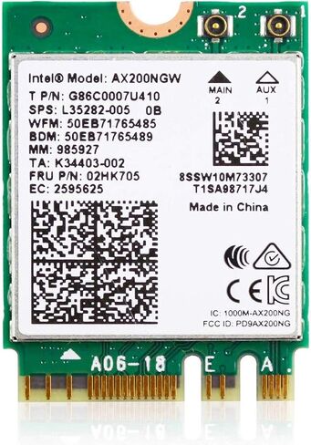 EDUP® Intel AX211NGW Wi-Fi 6 Wireless Card M.2 Bluetooth 5.3 Tri-Band in Kuwait