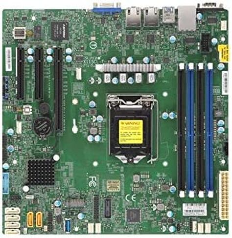 SuperMicro MBD-X11SCL-F-O C242 LGA1151 4X DDR4 2666MHZ ECC UDIMM PCH 3X PCI-E in Kuwait