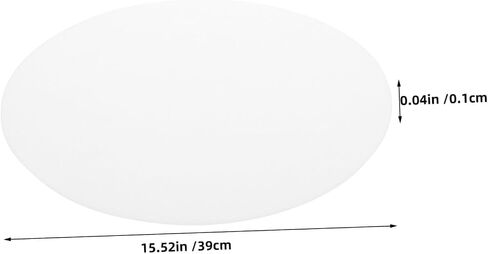 Acrylic Ceiling Light Diffuser Cover 39.5cm White Panel in Kuwait