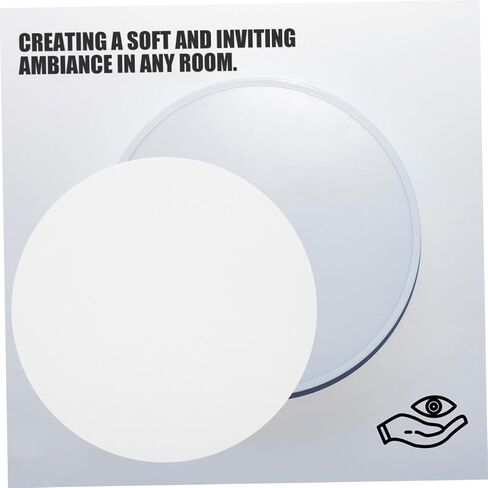 Acrylic Ceiling Light Diffuser Cover 39.5cm White Panel in Kuwait