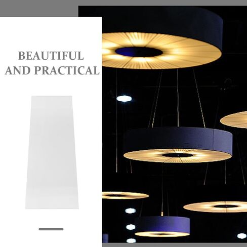 Acrylic Lampshade Diffuser for Pendant Light, White Ceiling Panel in Kuwait