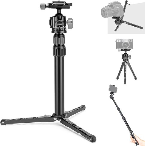 Koolehaoda 3-in-1 Mini Tripod Selfie Stick with 360° Ball Head for Camera in Kuwait