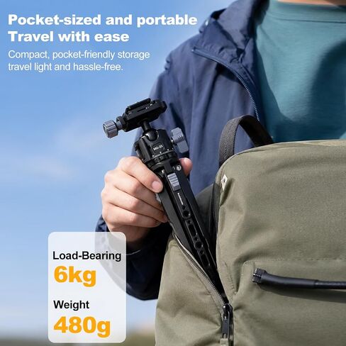 Koolehaoda 3-in-1 Mini Tripod Selfie Stick with 360° Ball Head for Camera in Kuwait