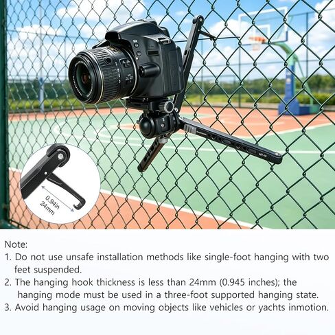 Koolehaoda 3-in-1 Mini Tripod Selfie Stick with 360° Ball Head for Camera in Kuwait