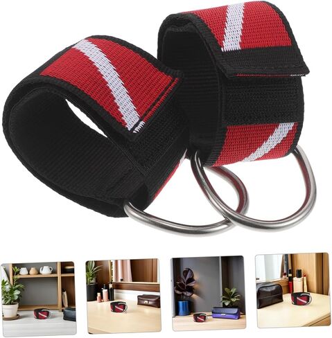 Adjustable Scuba Diving Wrist Strap Quick Release Feature with Stainless Steel D Ring and Nylon Webbing 2pcs for Underwater Flashlight and Scuba Gear, Diving and Boating in Kuwait