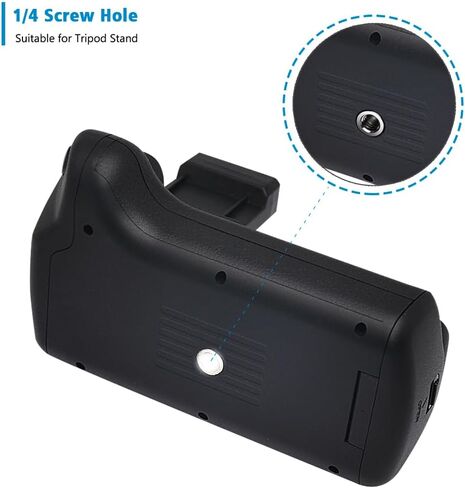 Battery Vertical Grip LP-E10 for EOS Rebel T3, T5, T6 T7 1100D 1200D 1300D 1500D 2000D as BG-E10 in Kuwait