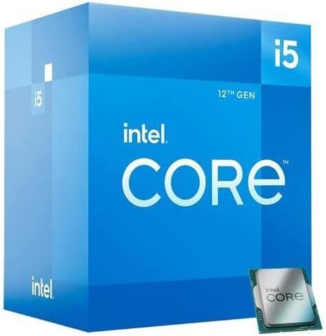 معالج انتل كور i5-12400 المكتبي، ذاكرة تخزين مؤقت 18 ميجا، حتى 4.40 جيجا هرتز in Kuwait