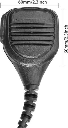 XPR6550 XPR7550 Heavy-Duty Remote Speaker Microphone Shoulder Mic Compatible with Two Way Radio XPR6300 XPR6350 XPR6380 XPR6500 XPR6550 XPR6580 XPR7000 XPR7350 XPR7550 XPR7580 XPR7550e XPR7580e in Kuwait