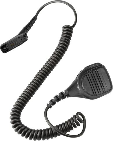 XPR6550 XPR7550 Heavy-Duty Remote Speaker Microphone Shoulder Mic Compatible with Two Way Radio XPR6300 XPR6350 XPR6380 XPR6500 XPR6550 XPR6580 XPR7000 XPR7350 XPR7550 XPR7580 XPR7550e XPR7580e in Kuwait