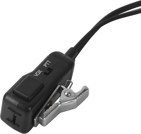 Ear-Clip Wrap Around VOX PTT EarPiece 2 Pin Walkie Talkie Headset for Midland t71 t71vp3 AVPH3 AVPH4 AVPH5 AVPH7 AVPH8 LXT 600 GXT 1000 GXT1000VP4 LXT500VP3 GXT1050VP4 GXT1000XB GMRS Radio in Kuwait