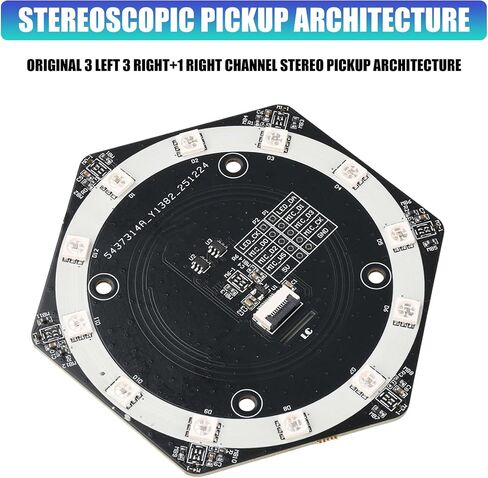 Compactly 6+1 Mics Array Development Board for DSP in Kuwait