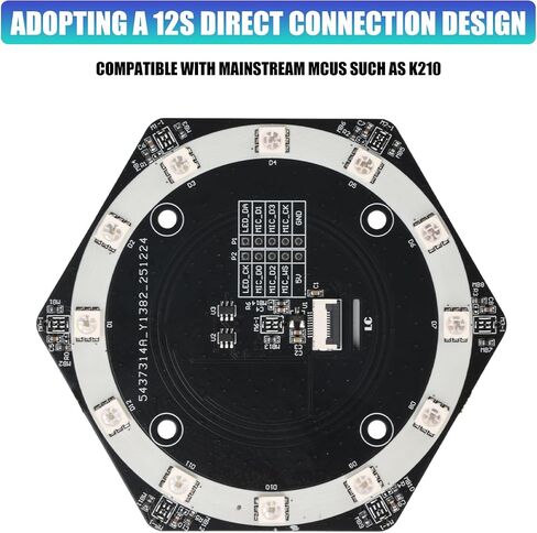 Compactly 6+1 Mics Array Development Board for DSP in Kuwait