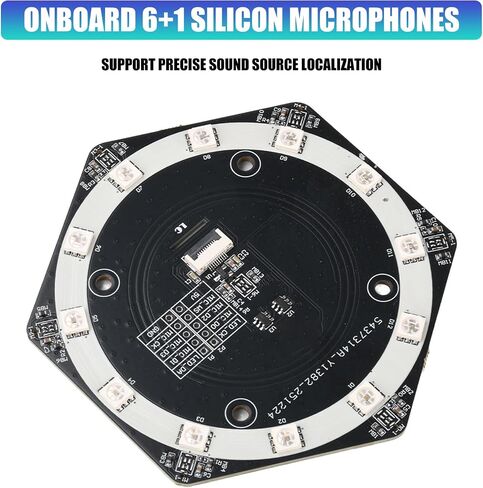 Compactly 6+1 Mics Array Development Board for DSP in Kuwait