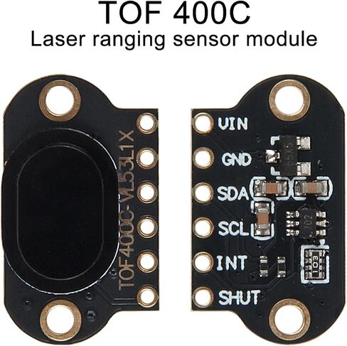 5PCS TOF400C VL53L1X 4M Laser Ranging Sensor Module TOF Time-of-Flight Distance IIC Output for Arduino STM32 in Kuwait