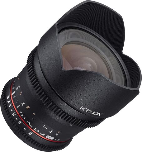 Rokinon DS10M-C 10mm T3.1 Cine Wide Angle Lens for Canon EF-S Digital SLR (Renewed) in Kuwait