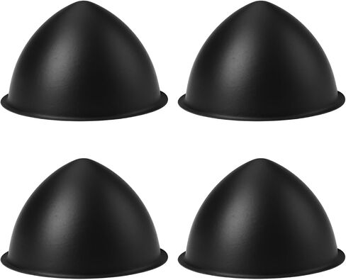 4 Pack 34 mm Speaker Dust Caps Dome Glue On Plastic Compatible with Home Audio DIY Repair in Kuwait