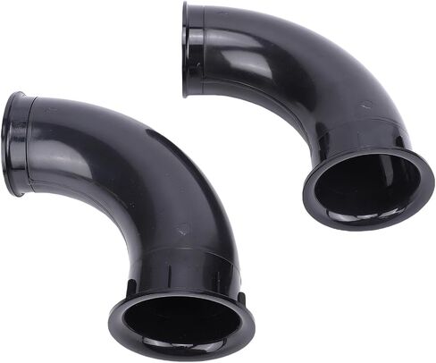 2PCS 90mm Speaker Port Tube, ABS Subwoofer Bass Vent Tube with Curved Design for PA DJ Speaker Cabinets & Boxes in Kuwait