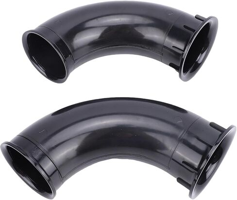 2PCS 90mm Speaker Port Tube, ABS Subwoofer Bass Vent Tube with Curved Design for PA DJ Speaker Cabinets & Boxes in Kuwait