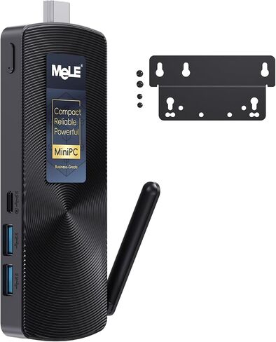 MeLE Fanless Mini PC StickPCG02 N100 8GB 256GB USB-C Gigabit Ethernet BT5.1 in Kuwait