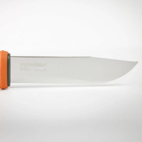 Morakniv Kansbol Hunting S Fixed Blade Knife, Stainless Steel Blade, Olive Green/Burnt Orange in Kuwait