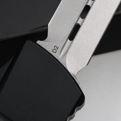 Outdoor Hunting Knife, Tactical Pocket Knife, Black Aluminum Alloy Handle 6063, Outdoor Camping Survival Knife in Kuwait