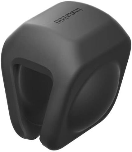 For Insta360 One RS Anti-Scratch Camera Lens Cover Silicone Case for Insta360 One RS Action Anti-Scratch Camera Accessories Black (Insta360 One RS, Black, RS01) in Kuwait