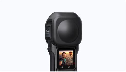 For Insta360 One RS Anti-Scratch Camera Lens Cover Silicone Case for Insta360 One RS Action Anti-Scratch Camera Accessories Black (Insta360 One RS, Black, RS01) in Kuwait