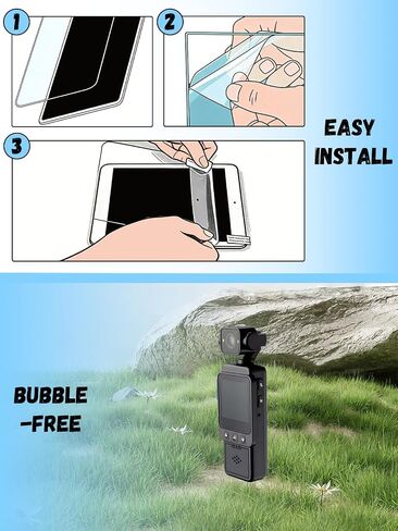 [2+2 Pack] for NTMHCTA DV01 Hydrogel Film Screen Protector. Self-Healing Anti-Scratch Bubble Free Easy Installation. in Kuwait