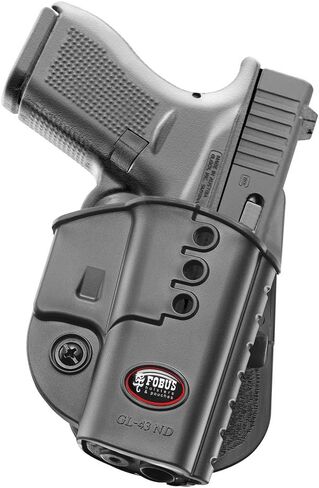 Fobus Tactical Right Hand GL-43 ND Glock 43 Paddle Holster in Kuwait