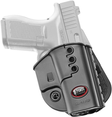 Fobus Tactical Right Hand GL-43 ND Glock 43 Paddle Holster in Kuwait