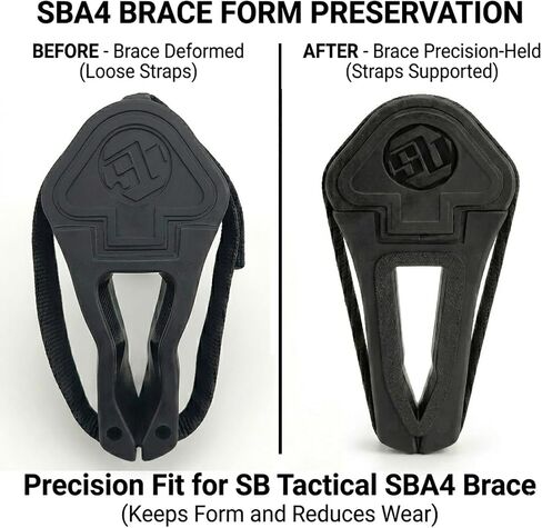 SBA4 Shape Maintainer Storage Plug for SB Tactical Brace, Black in Kuwait