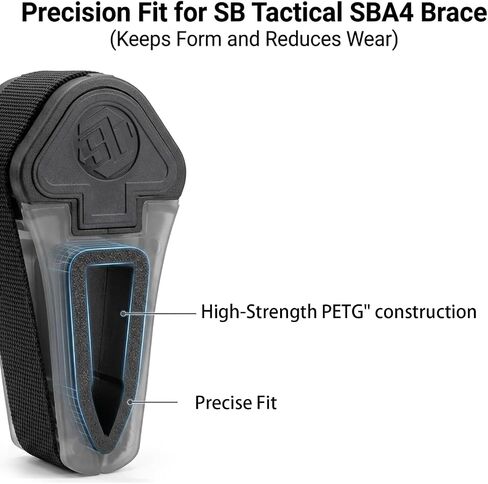 SBA4 Shape Maintainer Storage Plug for SB Tactical Brace, Black in Kuwait