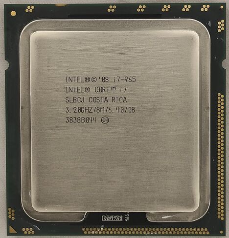 Intel Core i7-965 Extreme Edition 3.2GHz OEM CPU SLBCJ AT80601000918AA in Kuwait