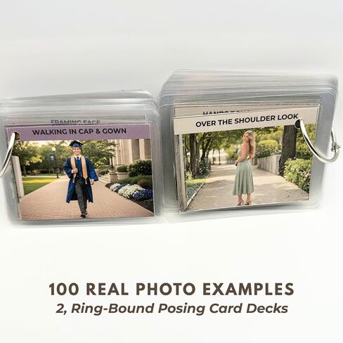 Senior and Portrait Photography Posing Cards, Photographer Guide in Kuwait