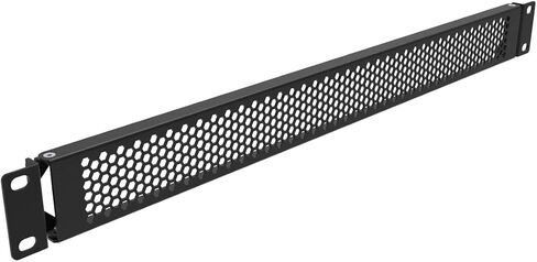 1U Hinged Perforated Blank Rack Mount Panel Spacer for 19 inch Server Rack Enclosure or Network Cabinet (1UBPVented) (Pack of 2) in Kuwait