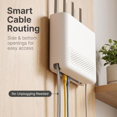 Wall Mounted Router Storage Box, Cable Management Box for Router in Kuwait