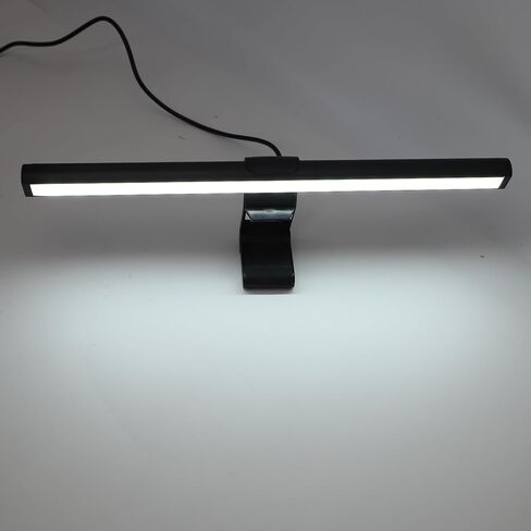 ASHATA Monitor Light Bar, Screen Monitor Light Bar for Eye Caring, USB Reading LED Task Lamp 3 Color Temperature Dimmable Anti Glare, for Home Office Working in Kuwait