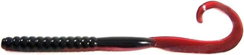 Culprit Worms Original Culprit Worm 7 1/2" 18 ct Red shad/Grn Fleck #C720-09 in Kuwait