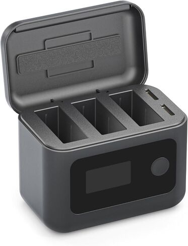Charging Box for DJI OSMO 360/Action6/5Pro/Action4/3 Charger Hub Charger Power USB-C Battery Accessories in Kuwait