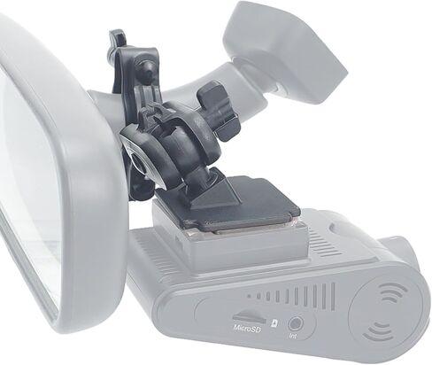 Rearview Mirror Mount Bracket for Dash Cam, Adjustable Clamp Holder with Adhesive Base Plate in Kuwait