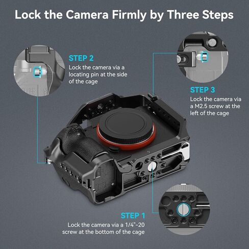 SmallRig A7 III / A7R III Cage + Side Handle with Trigger REC in Kuwait